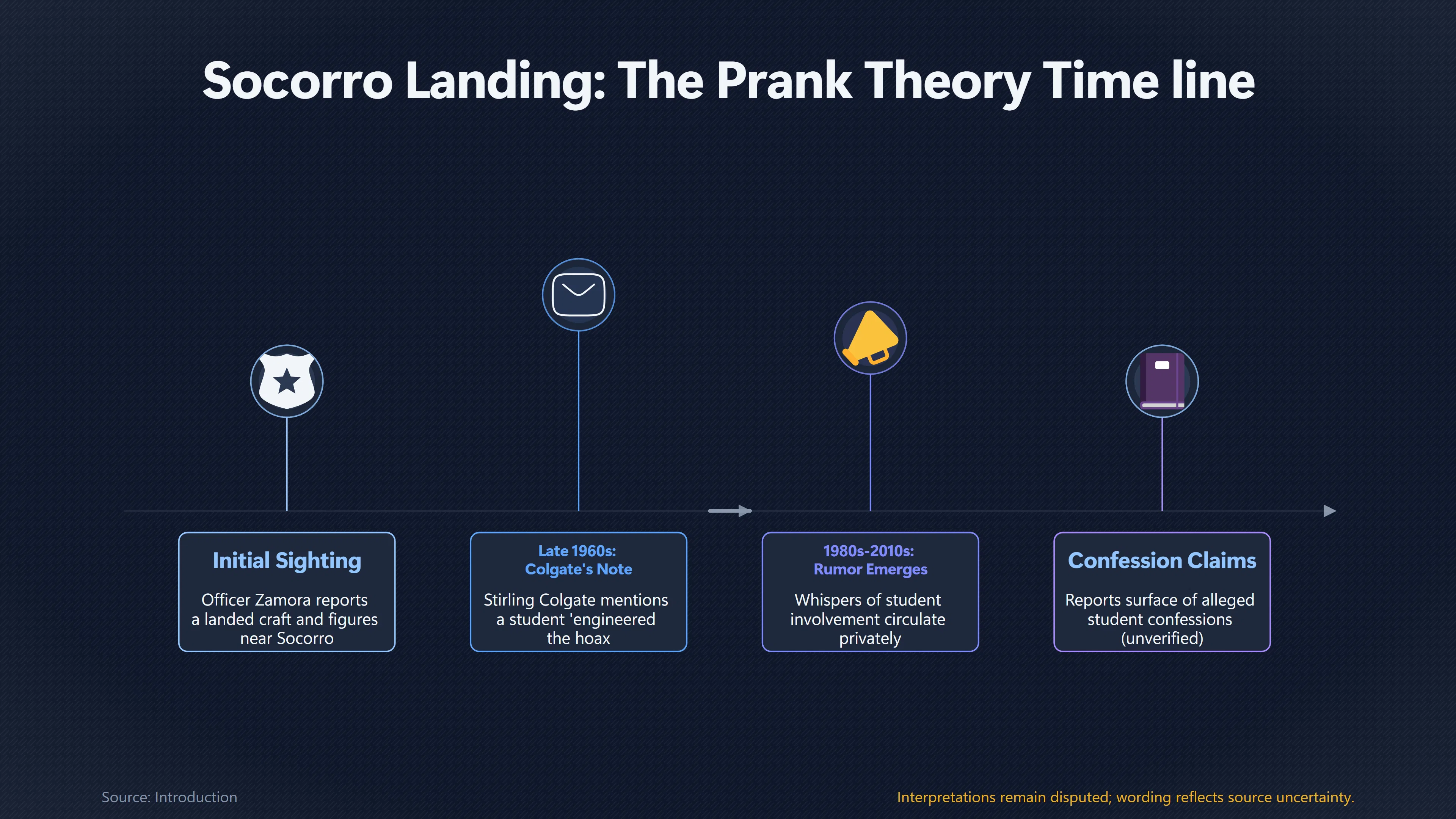 Preview for Was the Socorro Landing a Student Prank?