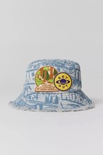 Listing image for Urban Outfitters UFO Patched Newspaper Bucket Hat NWOT