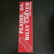 Listing image for Jimmy Carter Politics decal Plains GA Home Collectible United States