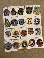 Listing image for Collection of 20 USAF Aviation Squadron Patches - *JOB LOT* - Lot 8