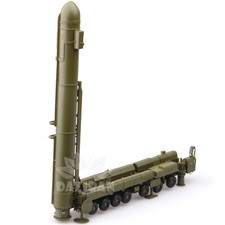 Listing image for Russian Topol ICBM Missile Launcher Vehicle Model Assembly Model 31cm 1/72