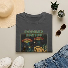 Listing image for Phoenix Lights T-Shirt | UFO Abduction Vintage Horror Tee