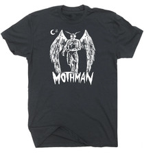 Listing image for Mothman T Shirt Cool Cryptid Shirts Weird Strange Unusual Graphic Tee