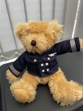 Listing image for Thomson Airways 9” Pilot Captain Teddy Bear Soft Toy Airlines Plush Memorabilia