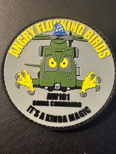 Listing image for Merlin Helicopter Morale Patch, 'Its a kinda Magic', PVC Badge, 8.5cm diameter