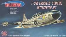 Listing image for Lockheed F-94C Starfire Interceptor with Swivel Stand 1:56 Scale Model Kit [New