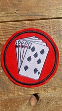 Listing image for USAAF 77th Fighter Squadron pocket patch - close as you can get to an original