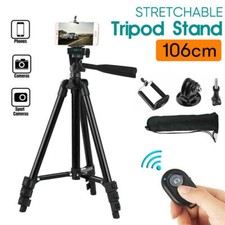 Listing image for Pro Tripod Stand Mount For Digital Camera Camcorder Phone Holder iPhone DSLR SLR