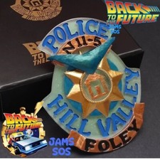 Listing image for BACK TO THE FUTURE 2 POLICE BADGE LIMITED EDITION PROP REPLICA BTTF MARTY BIFF