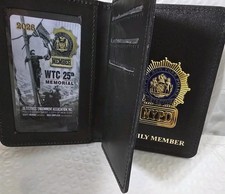 Listing image for NYPD Detective Family Member Wallet With Mini Badge Replica And A Gold Detective