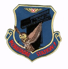 Listing image for MOBIL RADAR STATION 1 -USAF PATCH SHIELD STYLE FULL COLOR