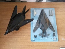 Listing image for 1:72 F117 Attack Aircraft Nighthawk Model Plane Military kit damaged packaging.