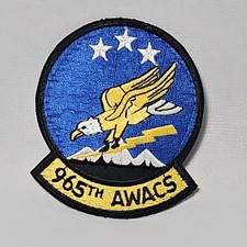 Listing image for 965th AWACS Patch USAF Tinker AFB, OK