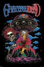 Listing image for GRATEFUL DEAD UFO 24X36 POSTER ROCK MUSIC LEGEND ICONIC CLASSIC JERRY GARCIA FUN