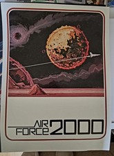 Listing image for Air Force 2000 Rare Recruiting Poster 23 x 17 c1982